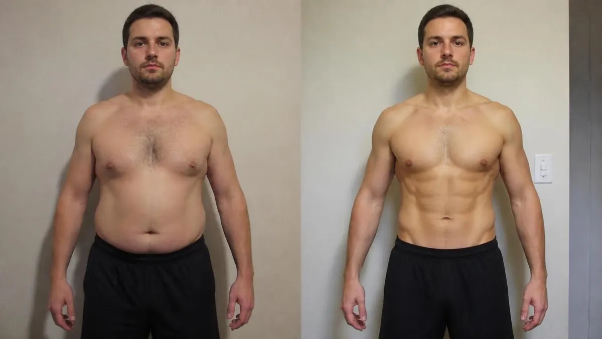 Antes y después del reto